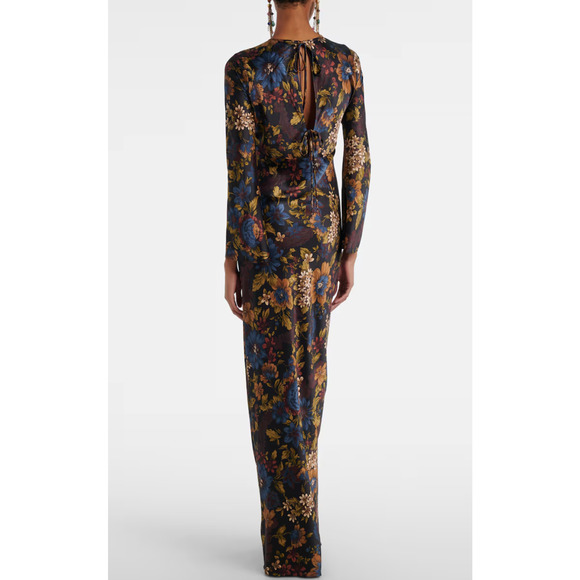 Veronica Beard Gemma floral silk-blend maxi dress 2 - Picture 2 of 9